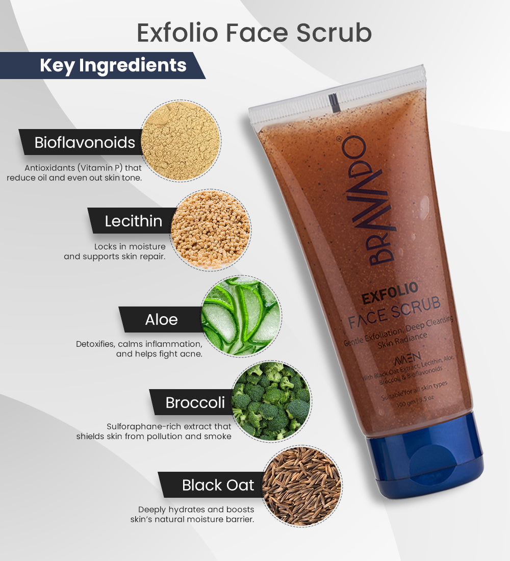 Bravado Exfolio-Face-Scrub